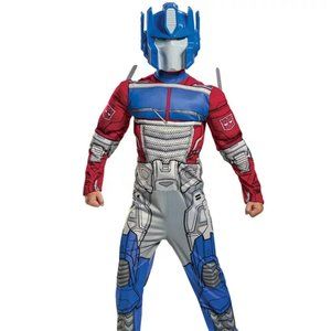 NEW Transformers Muscle Optimus Prime Costume Kids Small (4-6)